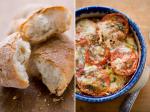 Italian Savory Bread Pudding with Tomatoes and Herbs Recipe Appetizer