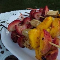 Australian Grilled Fruit Kabobs Recipe Dessert