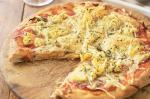 Australian Lowfat Ham Cheese And Pineapple Pizza Recipe Dinner