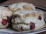 American Raspberry Chip Scones Breakfast