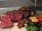 American Perfect Tenderloin Steak  Filets With Mushrooms Dinner