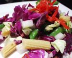 American Asian Chopped Vegetable Salad Appetizer