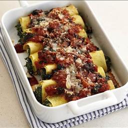 Canadian Spinach and Feta Cannelloni Dinner