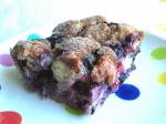 French Bread Pudding With Blueberries 1 Dessert