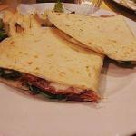 Australian Piadina with Raw Crescenza and Rocket Dinner