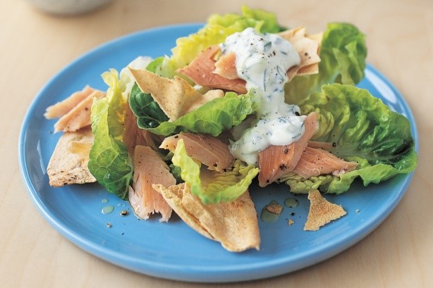 American Smoked Trout With Tzatziki Recipe Dinner