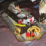 French Trunk of Christmas with Nutella Registered Dessert