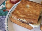 Canadian Grilled Nutella and Banana Sandwich Appetizer