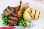 Canadian Lamb Cutlets With Minted Pea Mash Recipe Dinner