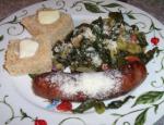 Italian Italian Sausage With Broccoli and Collards or Kale Appetizer