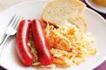 American Continental Franks With Coleslaw Recipe Appetizer