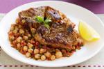 American Lamb With Spicy Chickpeas Recipe Appetizer