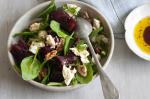 American Spinach Beetroot And Fetta Salad Recipe Appetizer