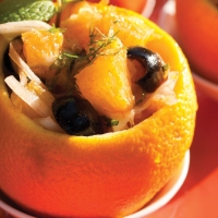 Spanish El Minzah Orange Salad Appetizer