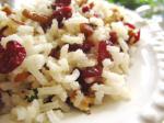 Cranberry Pecan Rice Pilaf recipe