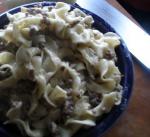 Hamburger Helper Style Beef with Noodles recipe