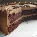 Australian Chocolate Cake with Beer and Chocolate Bath Dessert
