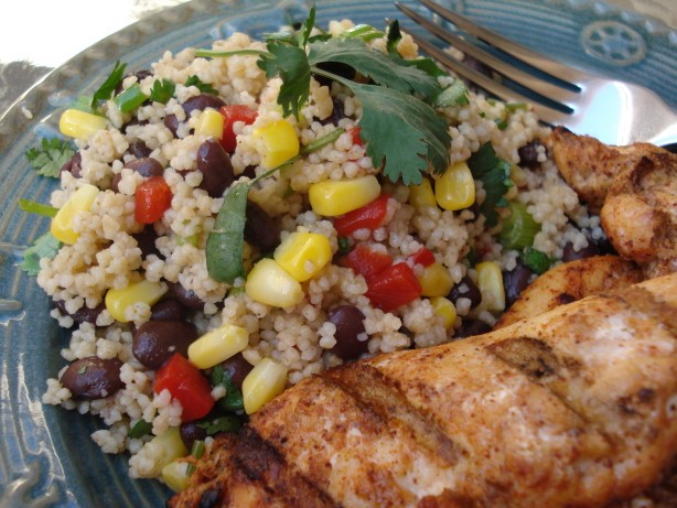 American Black Bean and Couscous Salad 2 Dinner