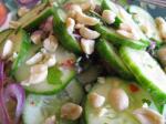 Thai Thai Cucumber Salad With Roasted Peanuts Appetizer