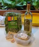 British Spinach and Sunflower Seed Pesto Appetizer