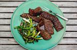 British Grilled Skirt Steak With Garlic and Herbs Recipe Appetizer