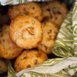 British Corn Muffins With Pear and Candied Ginger Dessert