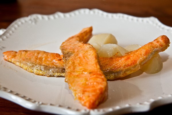 Australian Fish Fried in Egg Dinner