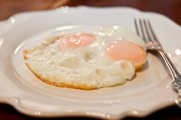 Australian Sunny Side up Eggs Appetizer