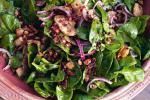 Australian Baby Spinach Salad with Dates and Almonds Recipe Appetizer