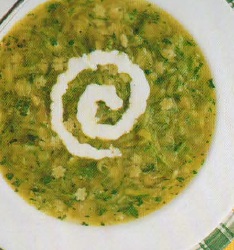 Romanian Courgette Soup Soup