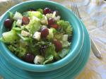 American Field Salad With Snow Peas Grapes and Feta Appetizer