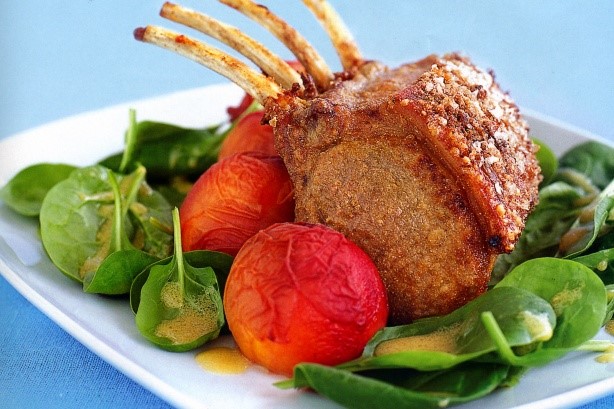 Australian Cumin And Salt Crusted Roast Pork With Peaches Recipe Dinner