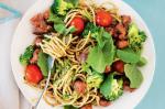 Australian Broccoli And Sausage Spaghetti Recipe Appetizer