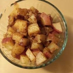 Algerian Batata Fel Oven Potatoes in the Oven at the Algerian Appetizer