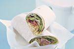 American Curried Egg And Ham Wraps Recipe Appetizer