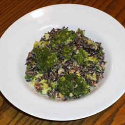 Australian Autumn Wild Rice Walnut and Broccoli Salad Drink