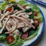 Mediterranean Pork Salad a La Grecque Appetizer