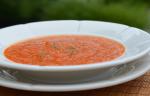 Chilled Roasted Red Pepper Soup  Once Upon a Chef recipe
