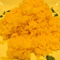 Indian Yellow Rice Dinner