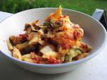 Australian Rustic Baked Pasta With Roasted Vegetables and Sausage Appetizer