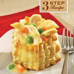 Australian Main - Puffed Pastry Chicken or Turkey Dessert