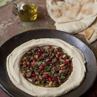 Whipped Hummus with Lamb recipe