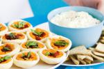 Australian Feta Dip With Melba Toasts Recipe Appetizer