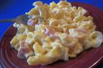 American Iron Mikes White Sharp Cheddar N Ham Macaroni and Cheese Dinner