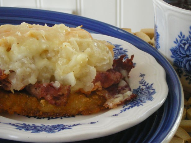 American Breakfast Reubens Appetizer