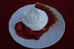 American Fresh Strawberry Pie Ala Rose Dessert