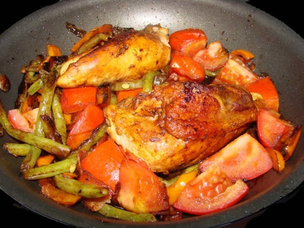 Canadian Easy Chicken and Garden Veggies 1 Appetizer