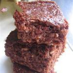 American Glutenfree Brownies Appetizer