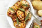 American Hasselback Potatoes With Prosciutto And Sage Recipe Appetizer