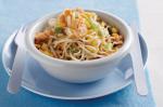 British Quick Noodles With Salmon and Corn Recipe Appetizer